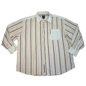 Phat Farm Men's Long Sleeve Button Down Size 4X